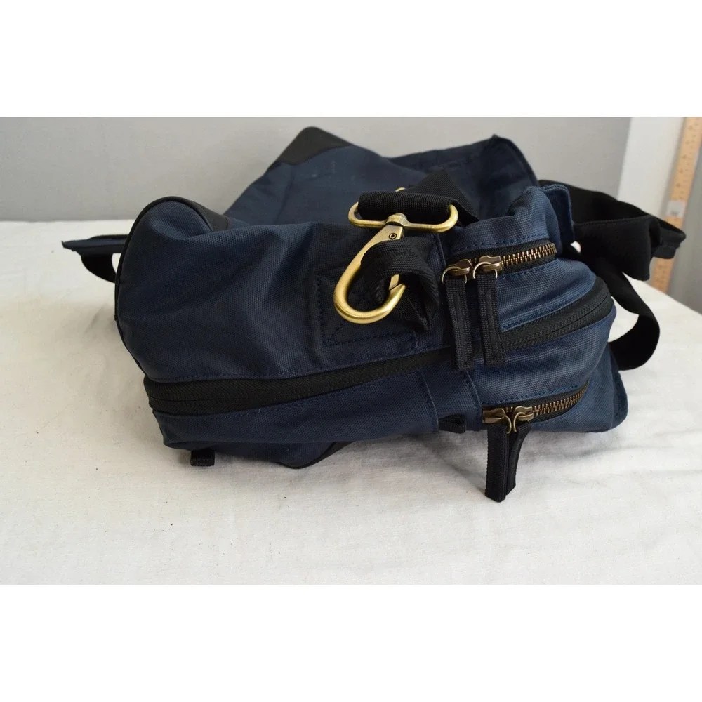 Pakt One Travel Duffel Bag 35L by Malcom Minimalist Navy Blue Travel Weekender